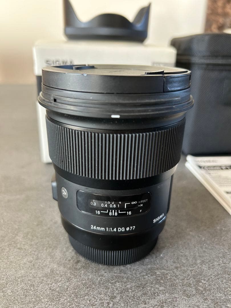 限定値引！SIGMA 24mm F1.4 DG Canon EFマウント用