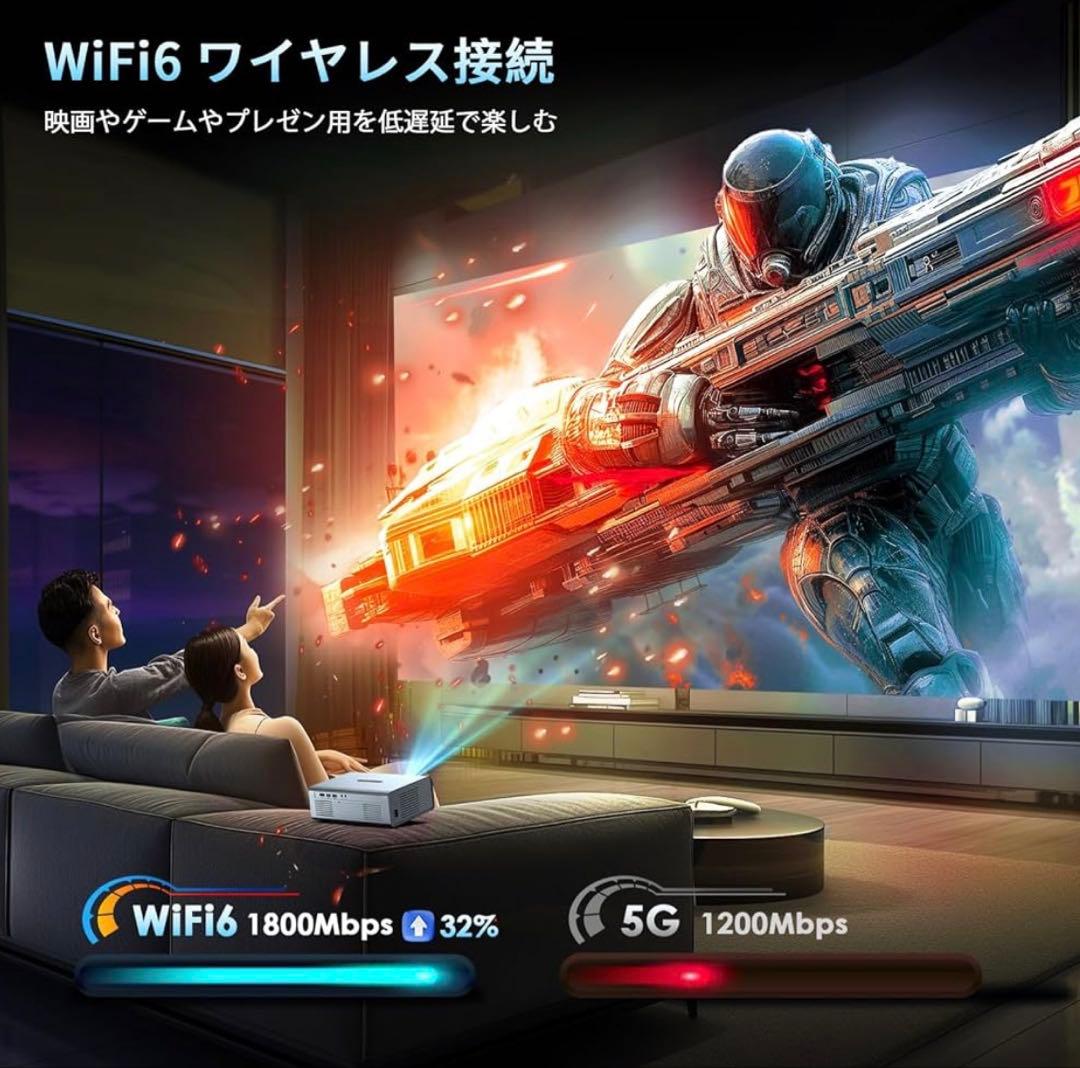 【2025最新電動フォーカス＆高輝度＆4K 】OWNKNEWプロジェクター