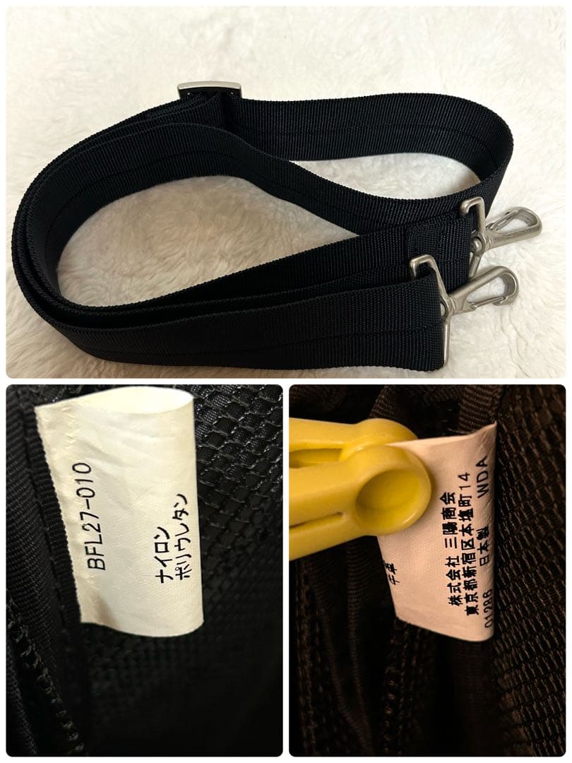 BURBERRY バーバリーゴルフ ボストンバッグ 2way ナイロン×レザー