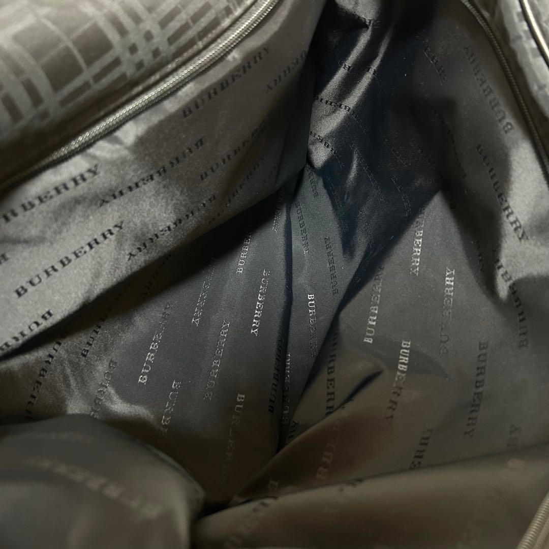 BURBERRY バーバリーゴルフ ボストンバッグ 2way ナイロン×レザー