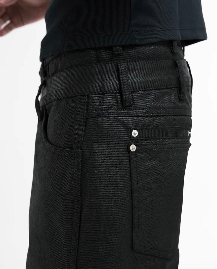 Asapmode Waxed Stacked Pants コーティング新品未使用