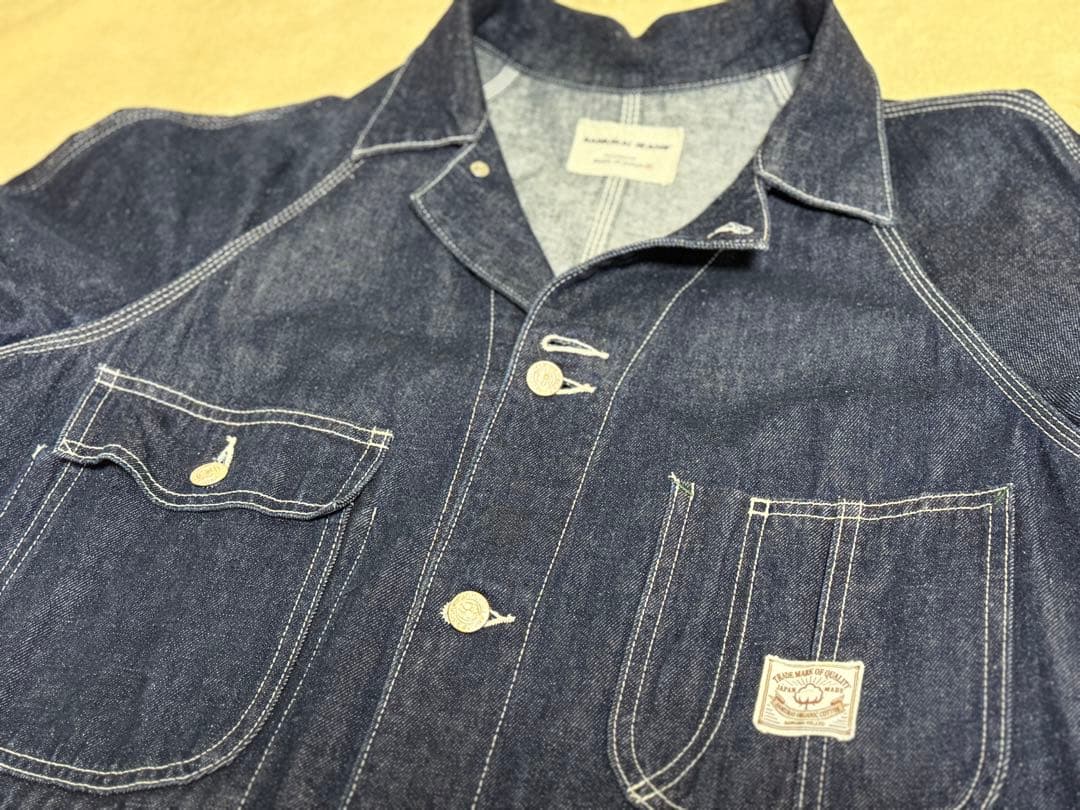 セレクト古着さん専用　SAMURAI JEANS インディゴデニムカバーオール