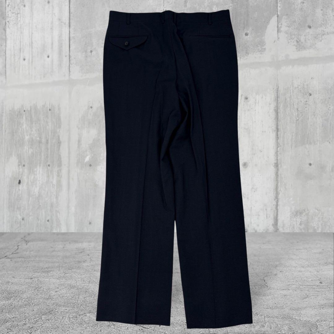 【美品】バーバリー　スーツ　セットアップ　ジャケット　螺鈿ボタン　ロゴ　カシミヤ