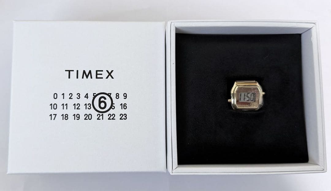 定価4万円 MM6 Timex Ring Watch メゾン マルジェラ S/M
