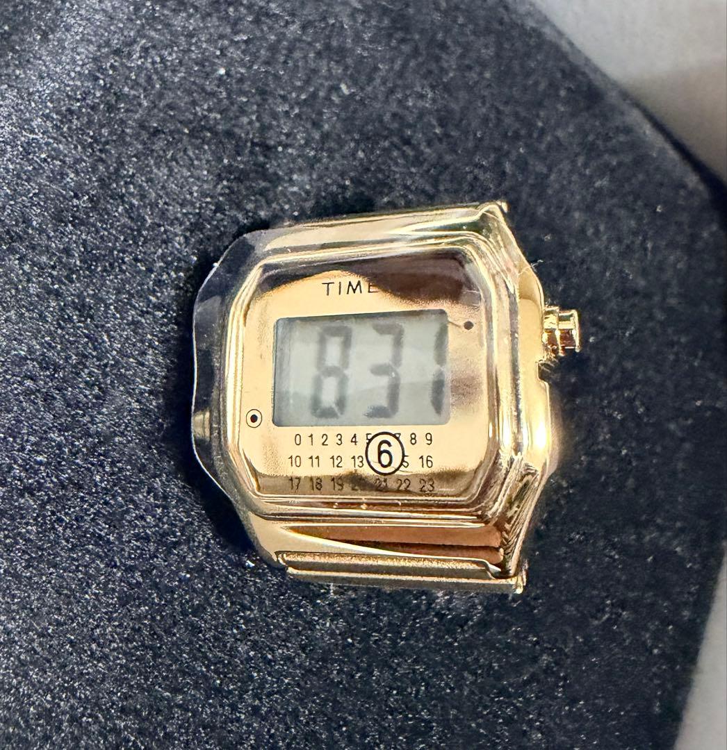 定価4万円 MM6 Timex Ring Watch メゾン マルジェラ S/M