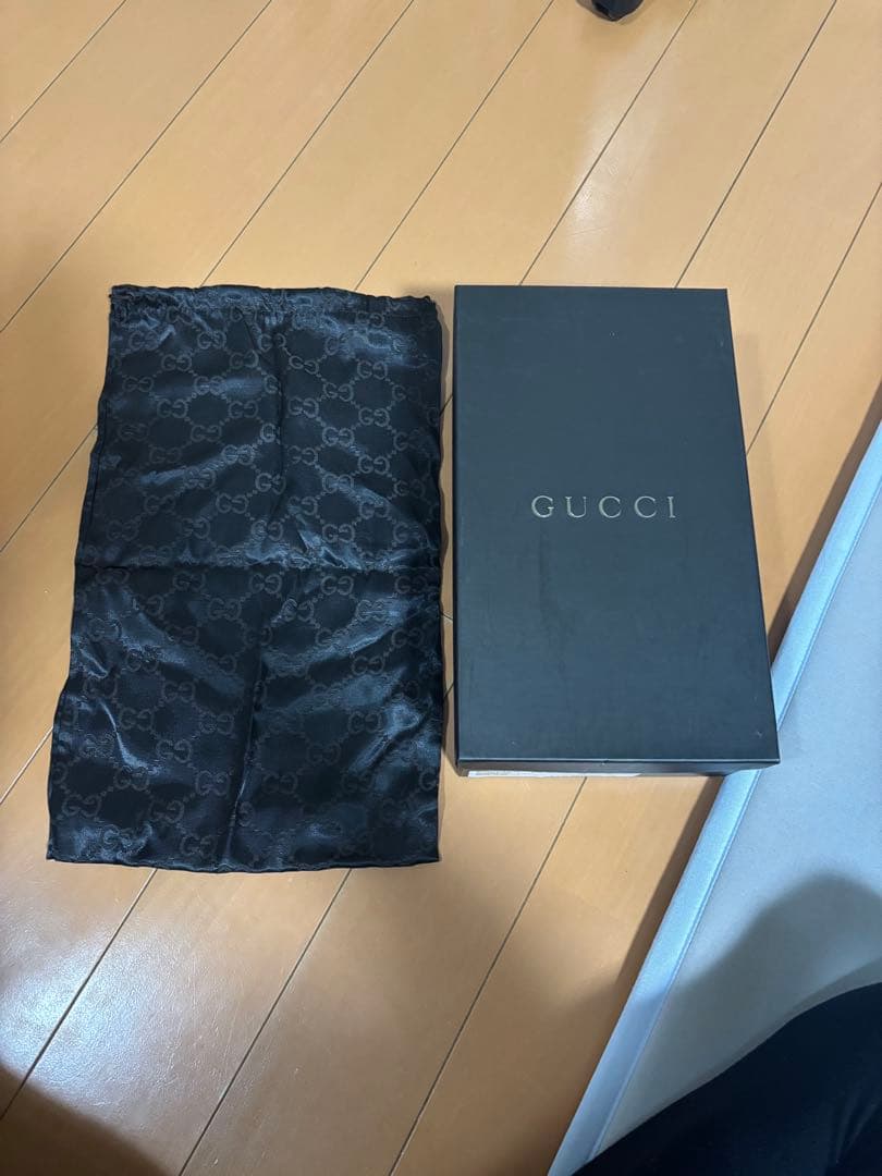 GUCCI GG柄　箱+袋セット　23.5cm