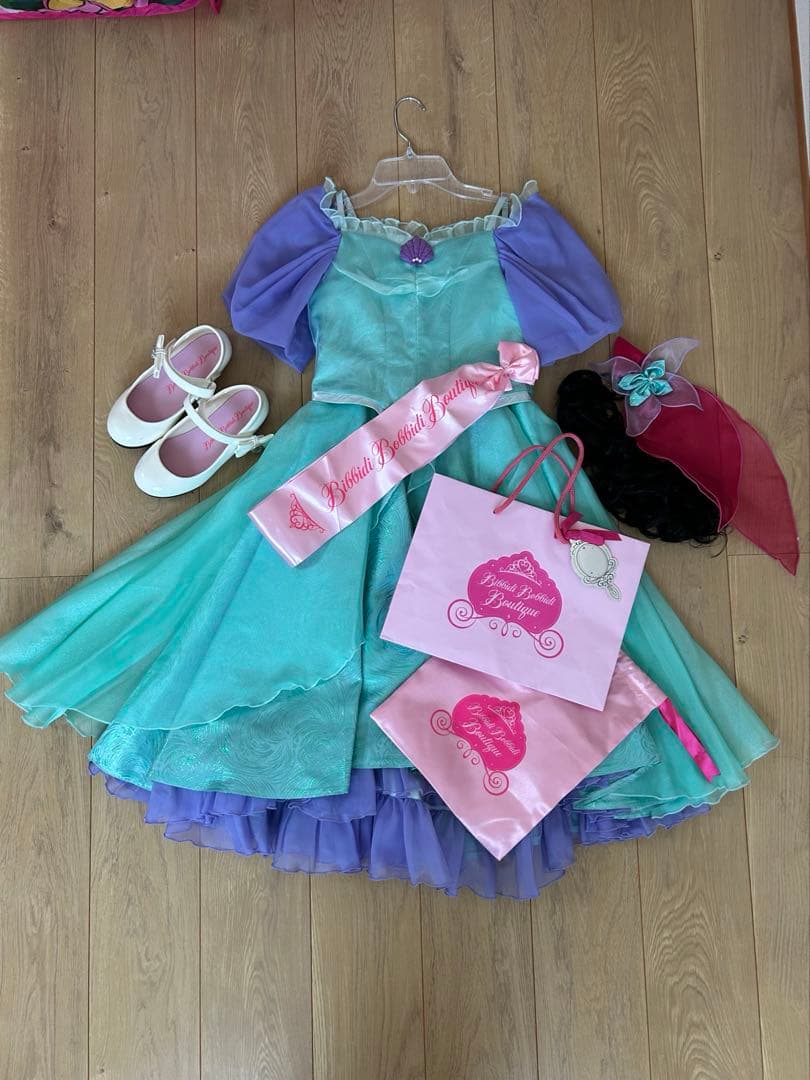 ビビディバビディブティック/ドレス/アリエル/130㎝/シューズ22㎝