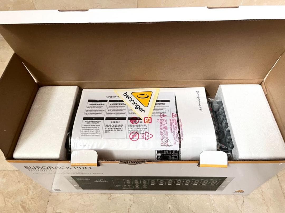 配信機器・PA機器・レコーディング機器 mission5 Behringer Eurorack RX1202FX