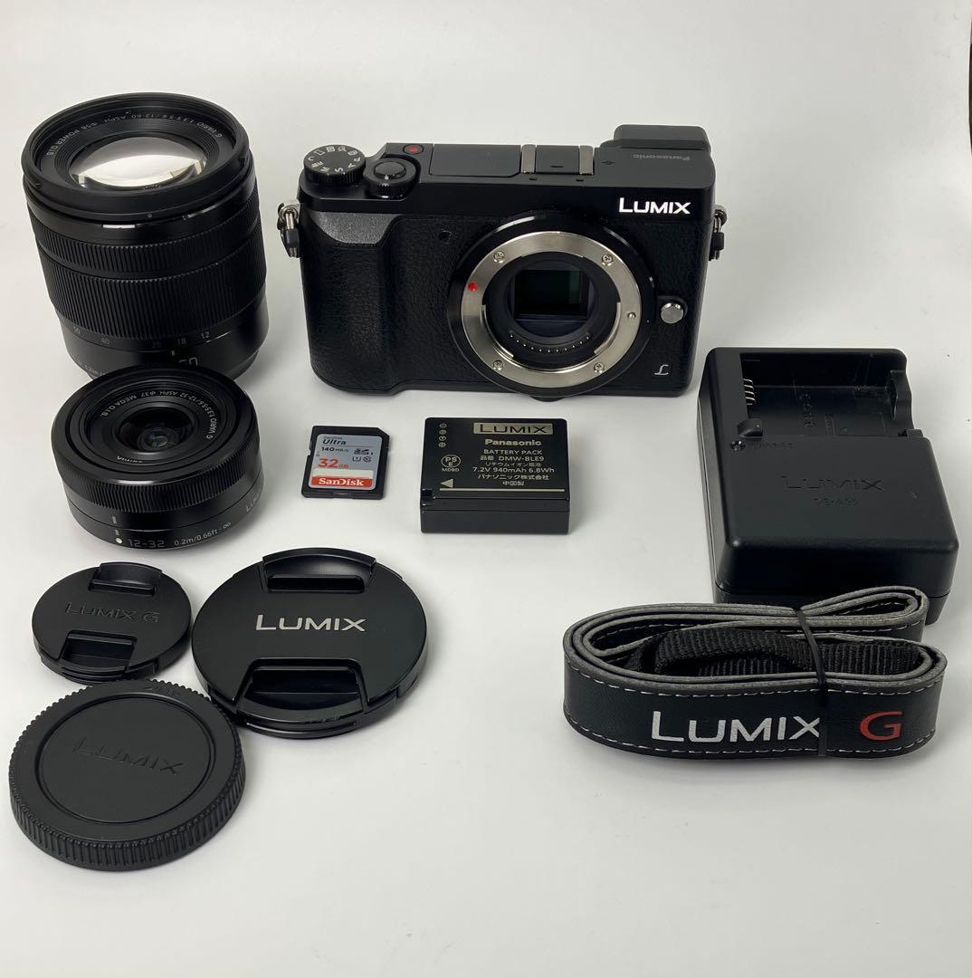 【返品保証・動作確認済】LUMIX DMC-GX7MK2ダブルズームレンズキット
