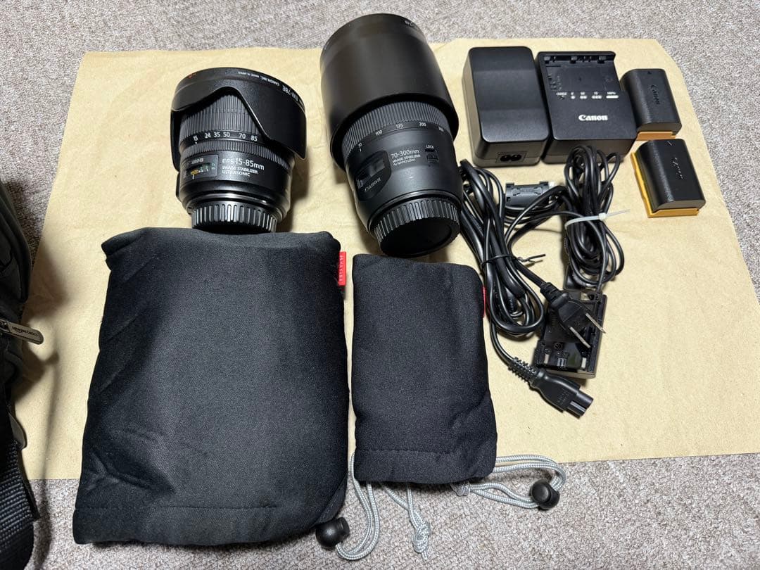 Canon デジタル一眼レフカメラ レンズ2本セット