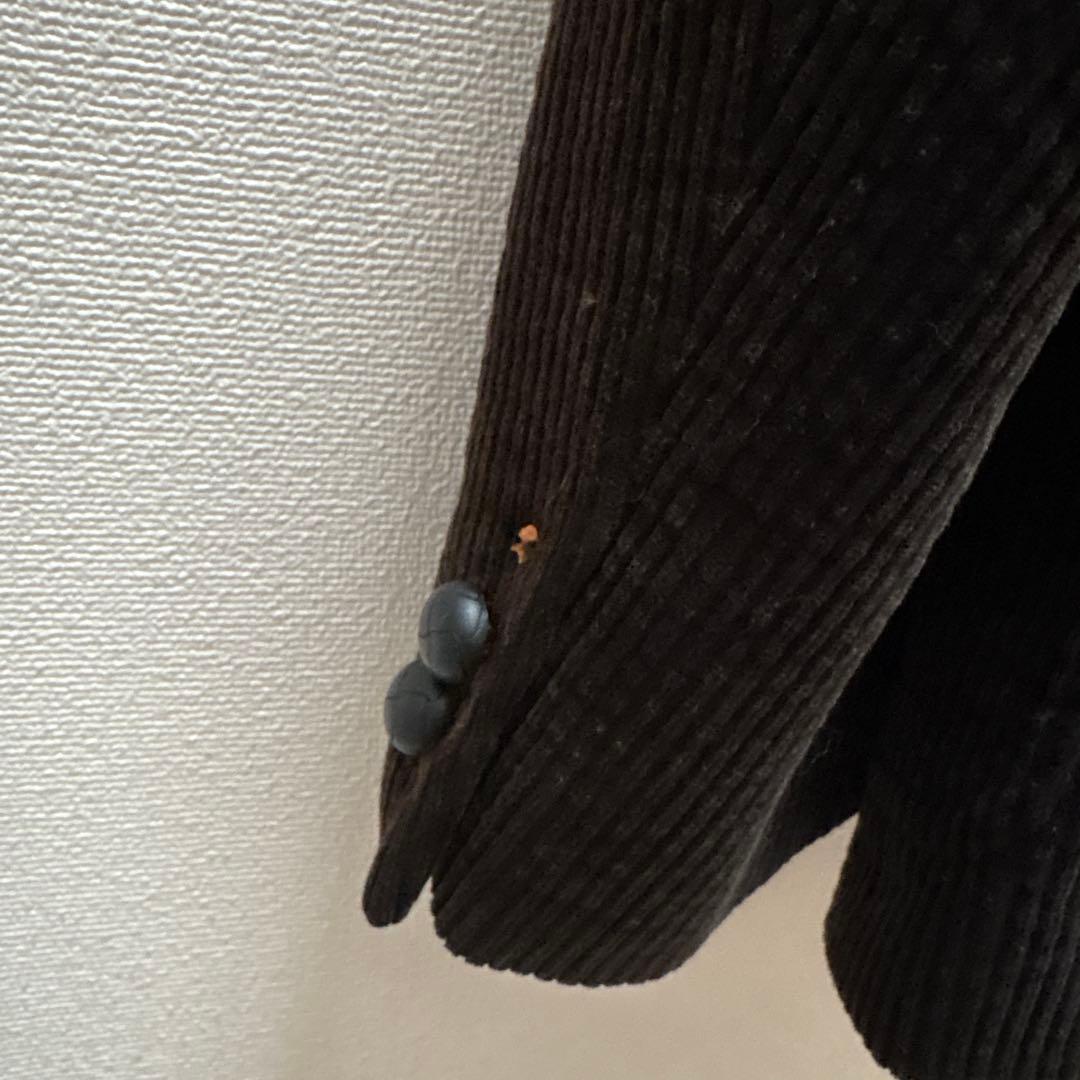 訳あり　コムデギャルソンオム　コーデュロイ　黒