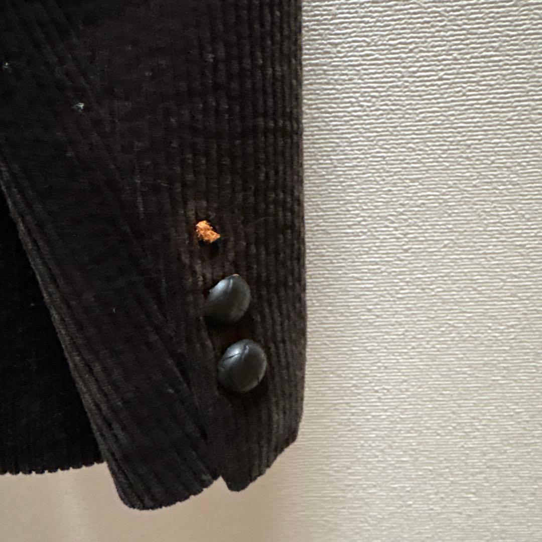 訳あり　コムデギャルソンオム　コーデュロイ　黒