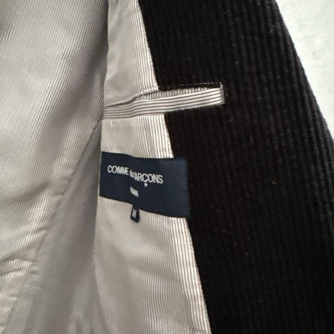 訳あり　コムデギャルソンオム　コーデュロイ　黒