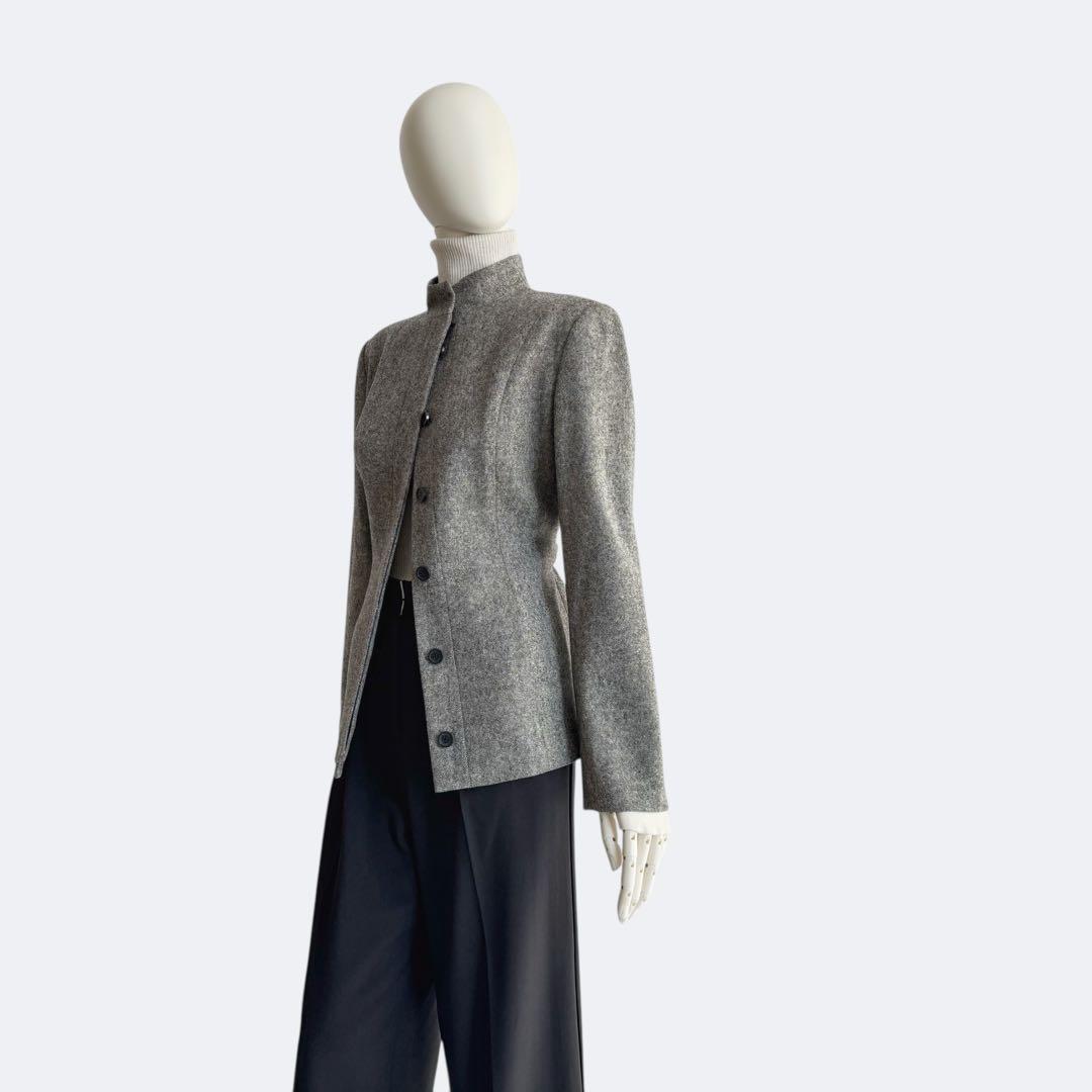 GIVENCHY ジバンシィ ジャケット ウール レディース ベルト付き