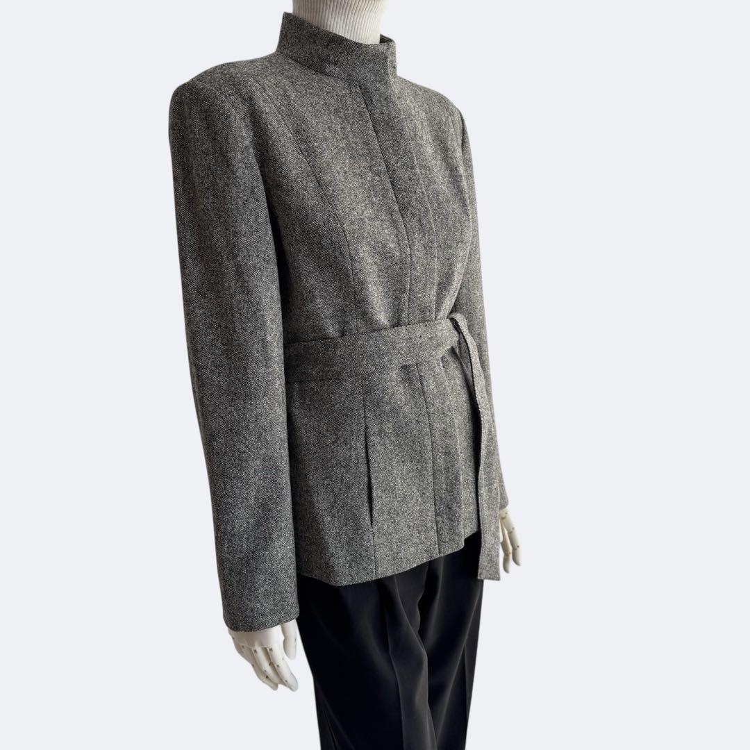 GIVENCHY ジバンシィ ジャケット ウール レディース ベルト付き