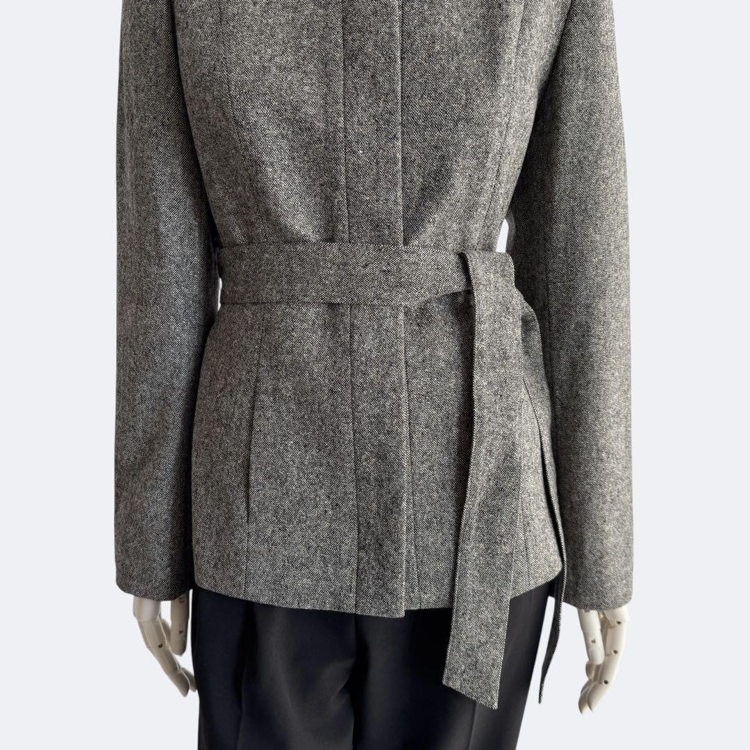 GIVENCHY ジバンシィ ジャケット ウール レディース ベルト付き