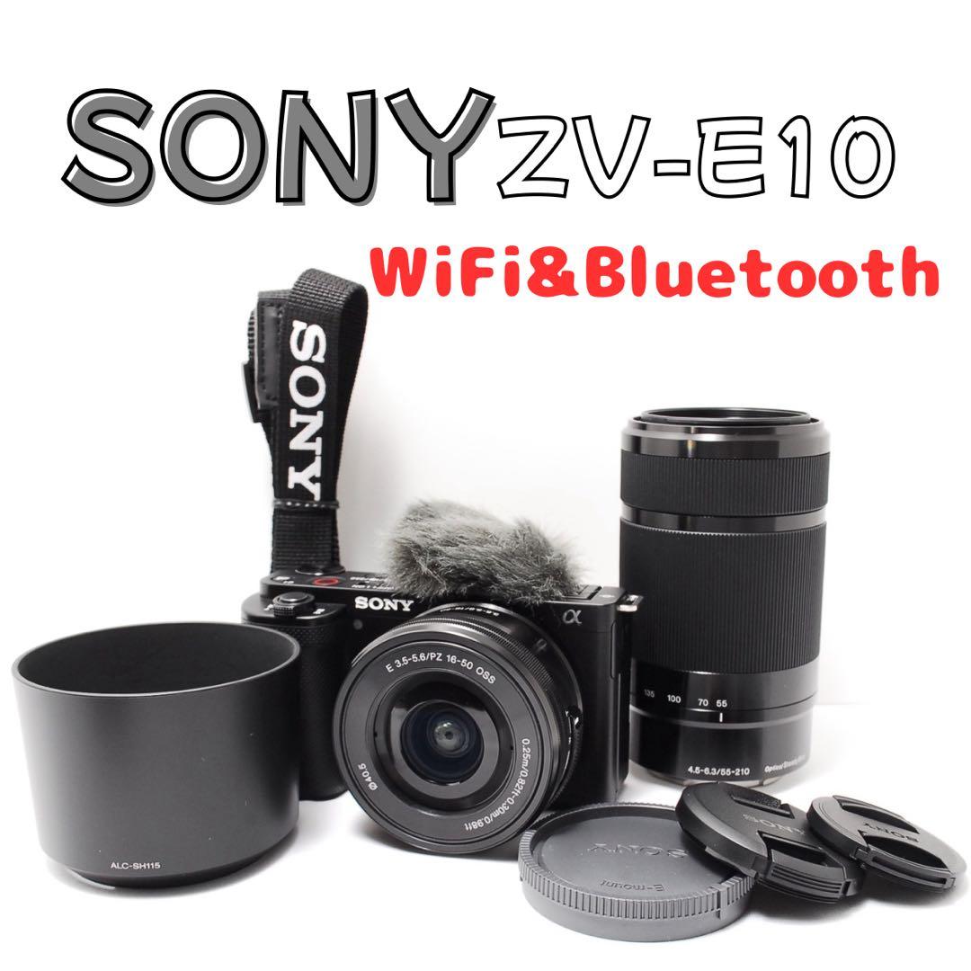 【美品＆動作良好】SONY ZV-E10 ダブルレンズセット 付属品多数 初心者