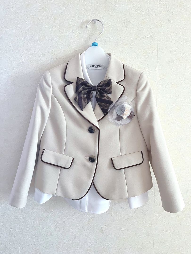 ショパン　ベーシックジャケットスーツ 120