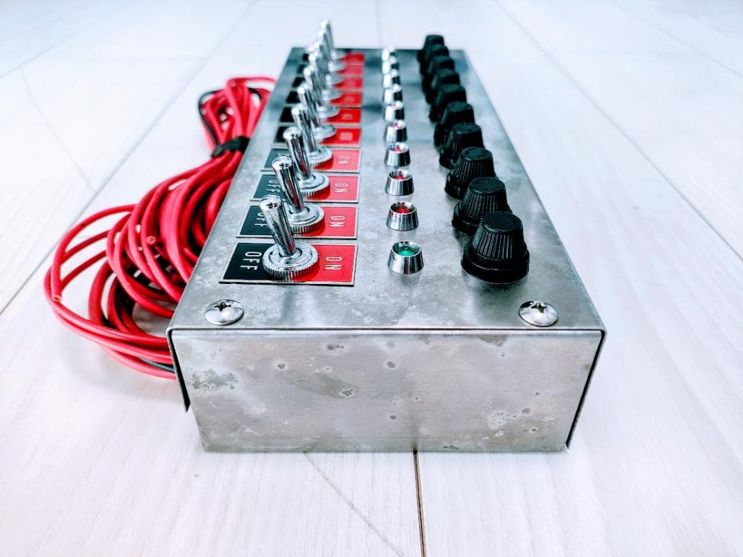 未使用品 10連 スイッチボックス ウロコステンレス デコトラ 室内保管品