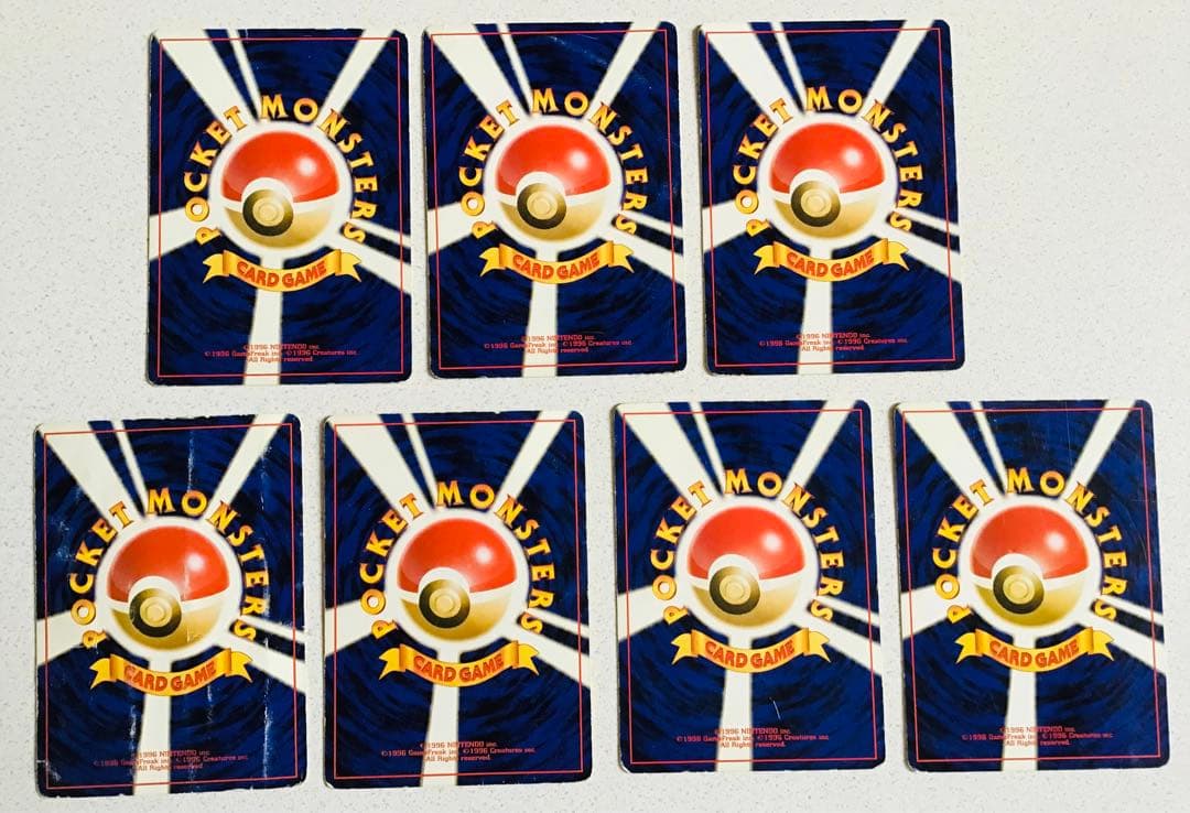 ポケモンカード 旧裏カイリュー ピジョット ハガネール カビゴン　エネルギー7枚