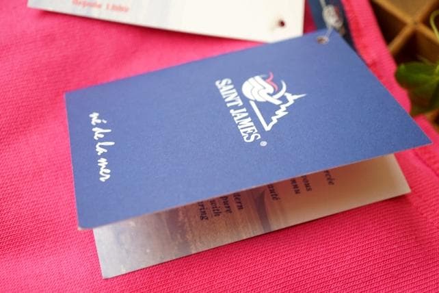 セントジェームス 新品 希少カラー オルキデ ウェッソン ピンク タグ付き