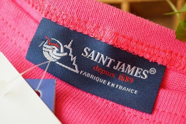 セントジェームス 新品 希少カラー オルキデ ウェッソン ピンク タグ付き