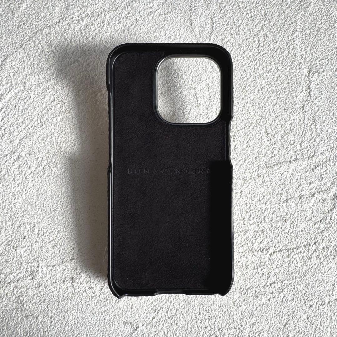 【新品】ボナベンチュラ iPhone15pro ケース ハンドル付きカバーケース