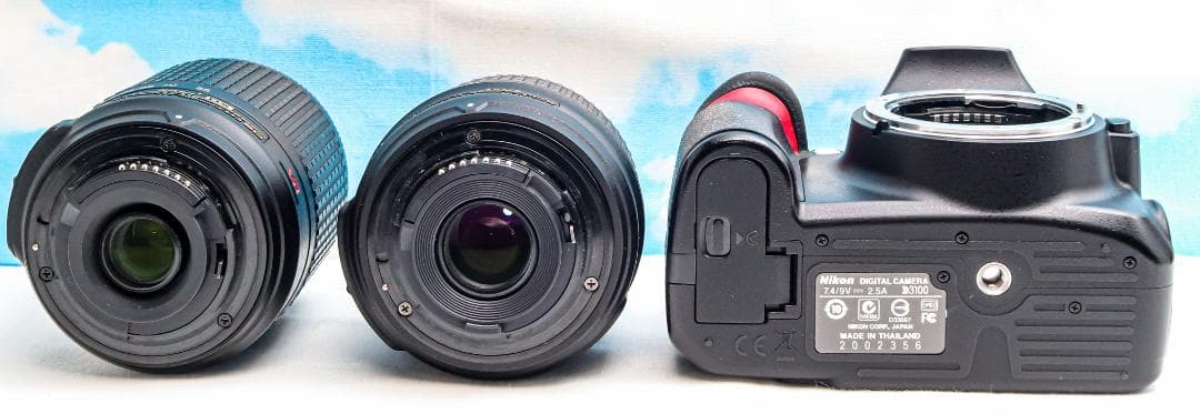 Nikon D3100⭐️簡単操作⭐️スマホに送れる⭐️ダブルレンズ⭐️一眼レフ