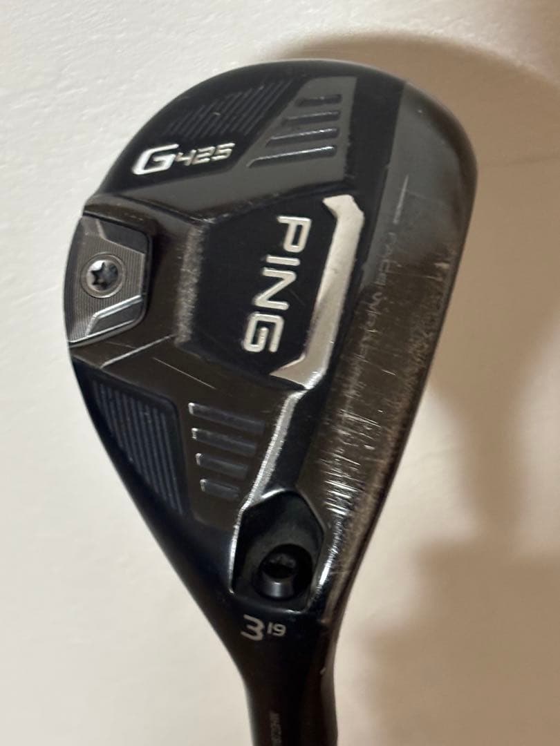 PING G425 ユーティリティ 3U（19°）　ヘッドカバー付き