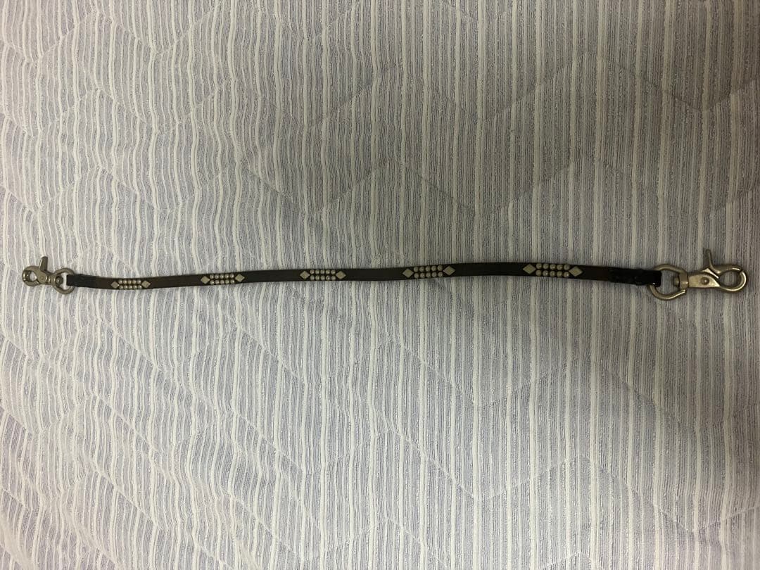 WOLFS HEAD ウルフズヘッド ウォレット コード スタッズ　藤井フミヤ着