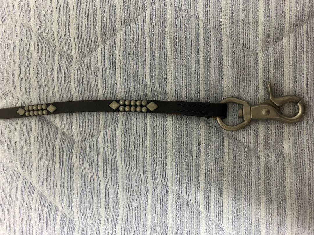 WOLFS HEAD ウルフズヘッド ウォレット コード スタッズ　藤井フミヤ着