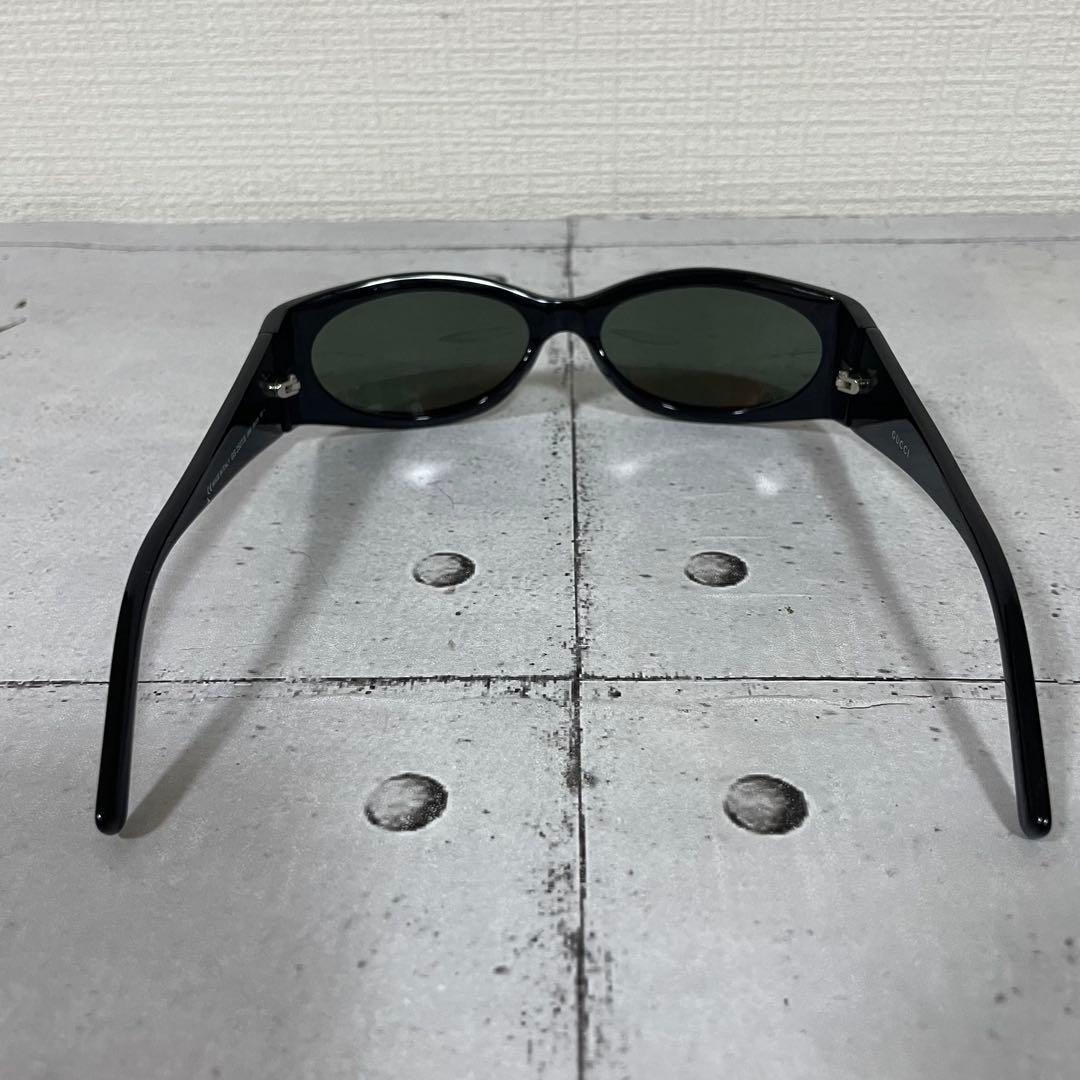 GUCCI グッチ　サングラス GGロゴ　インターロッキング ラインストーン 黒