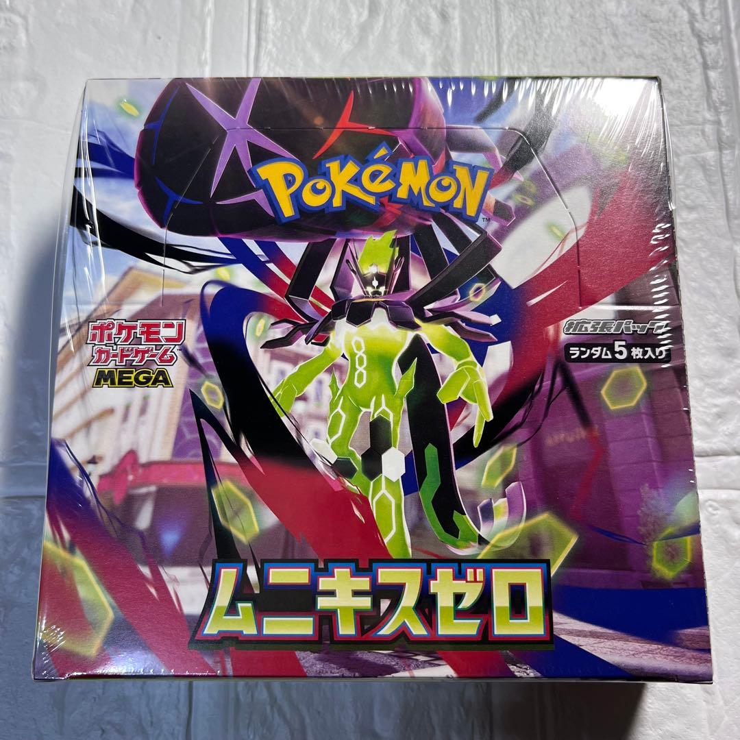 【シュリンク付き/即日発送】ムニキスゼロ 1ボックス 未開封　ポケカ　MEGA