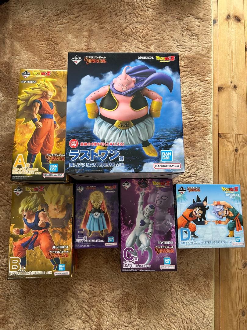 ドラゴンボール　一番くじ　フィギュアコンプリートセット