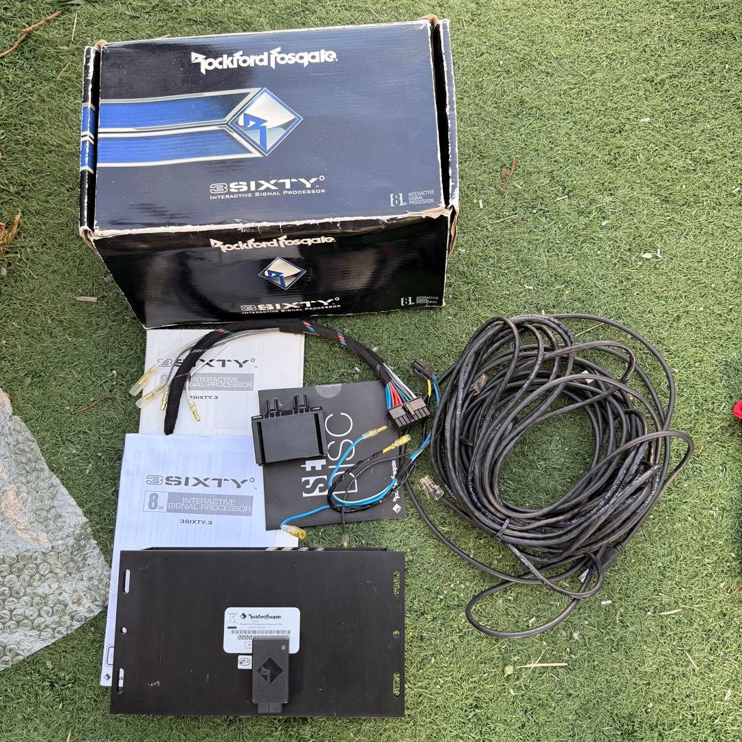 Rockford Fosgate 3Sixty.3 信号プロセッサー DSP