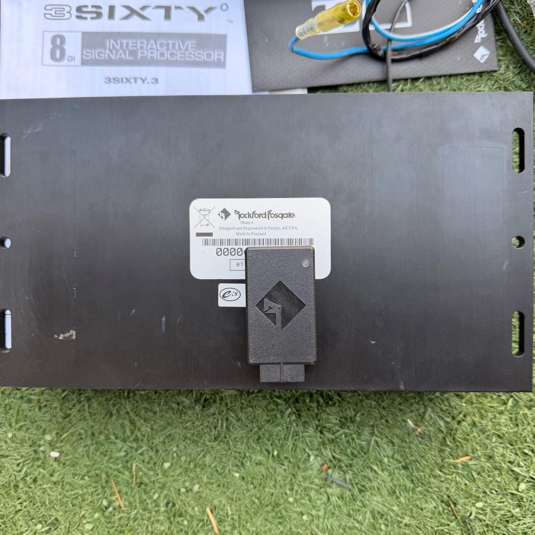 Rockford Fosgate 3Sixty.3 信号プロセッサー DSP