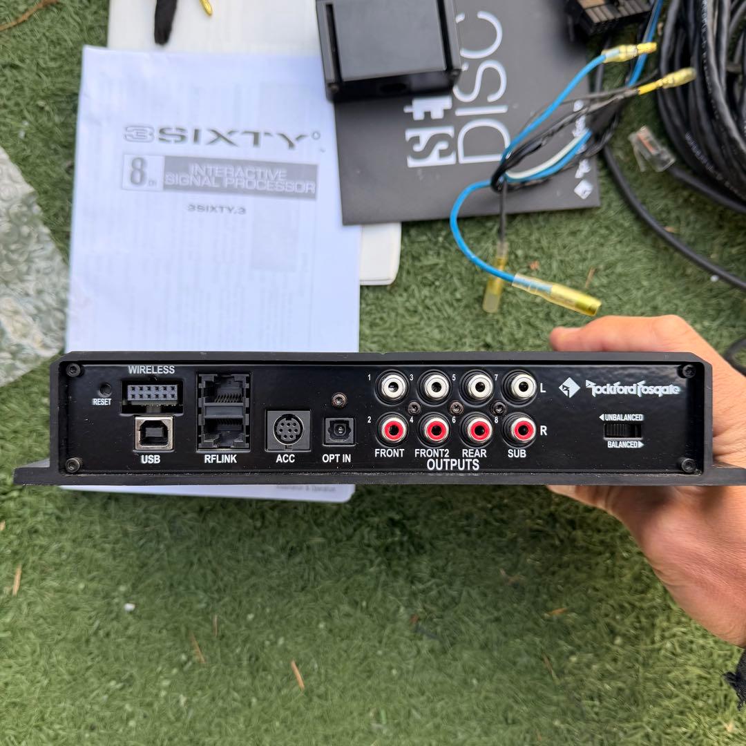 Rockford Fosgate 3Sixty.3 信号プロセッサー DSP