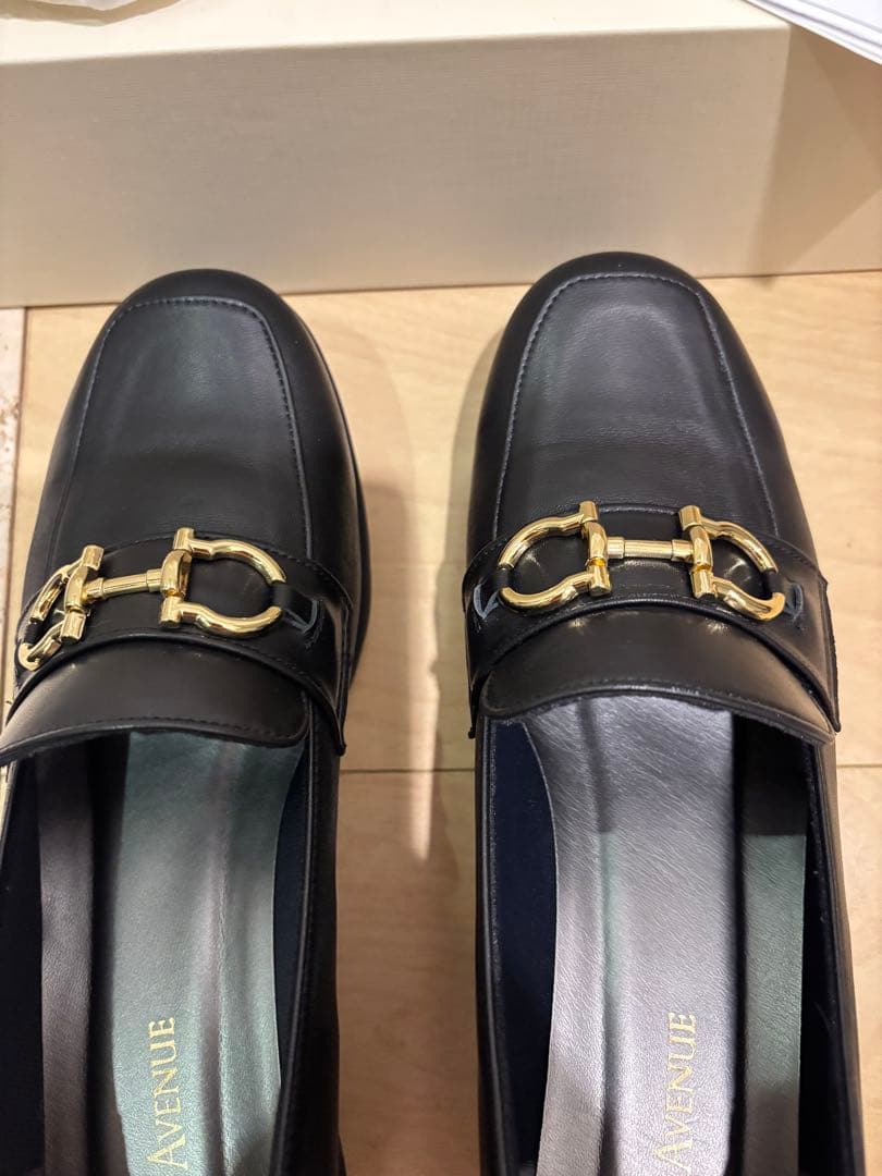 美品　ヒルズアベニュー　ミラナ　シューズ 24.5㎝ ブラック