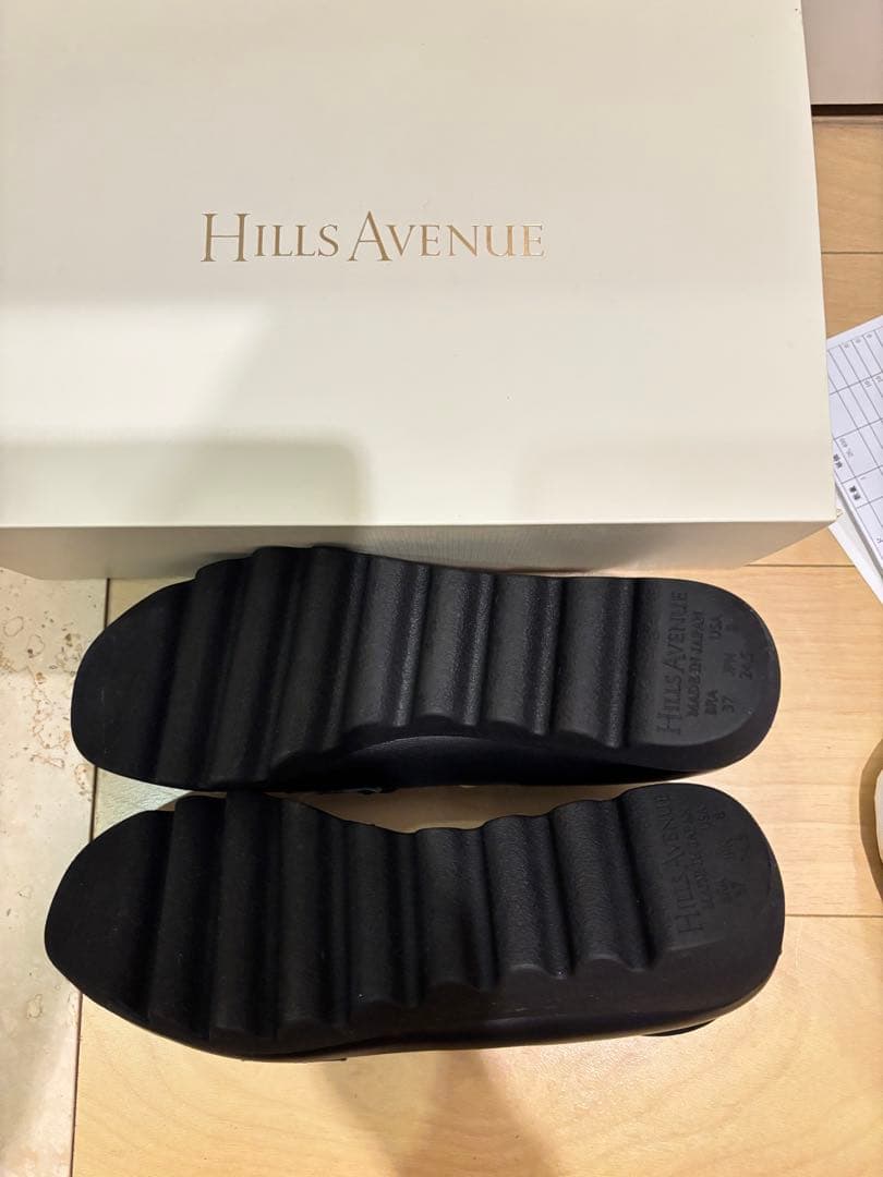 美品　ヒルズアベニュー　ミラナ　シューズ 24.5㎝ ブラック