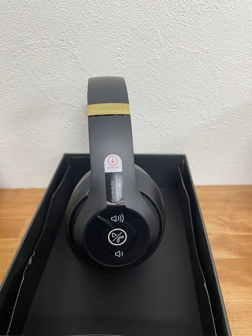 beats studio3 wireless ミッドナイトブラックヘッドホン