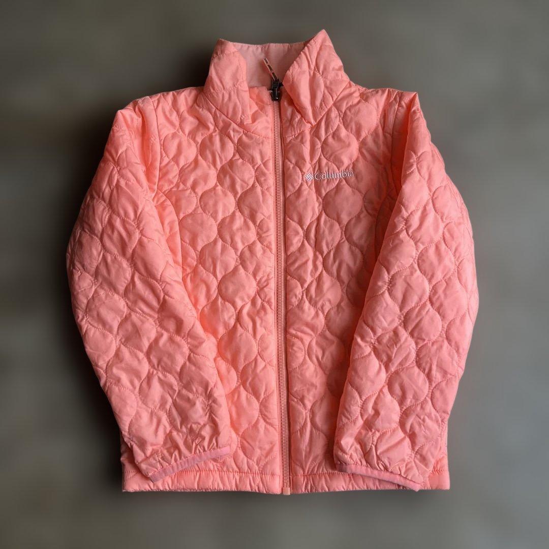 コロンビア　キッズ　130 スキーウエア　スノーウエア　女の子　高機能　黒