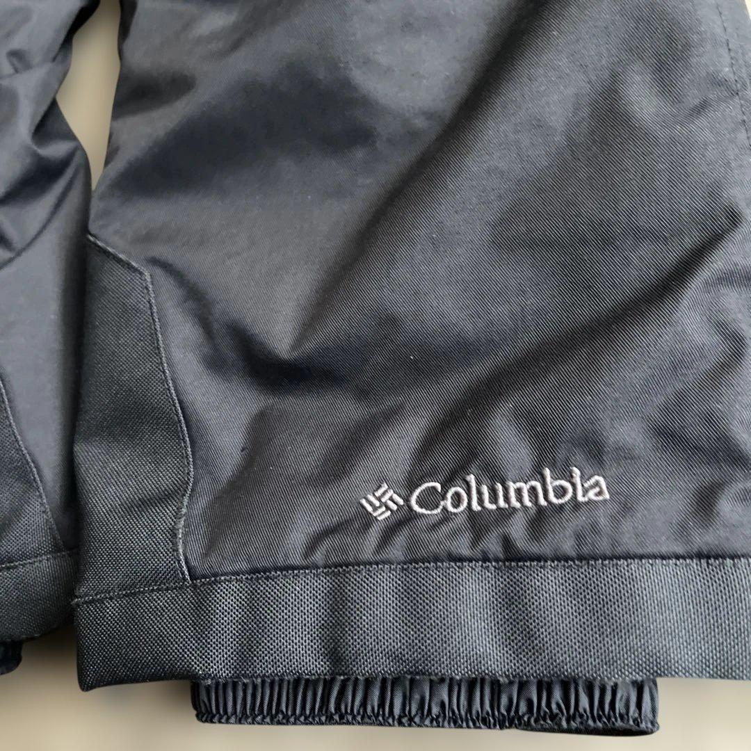 コロンビア　キッズ　130 スキーウエア　スノーウエア　女の子　高機能　黒