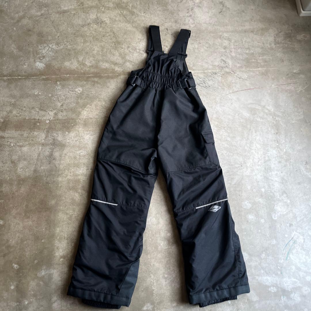 コロンビア　キッズ　130 スキーウエア　スノーウエア　女の子　高機能　黒