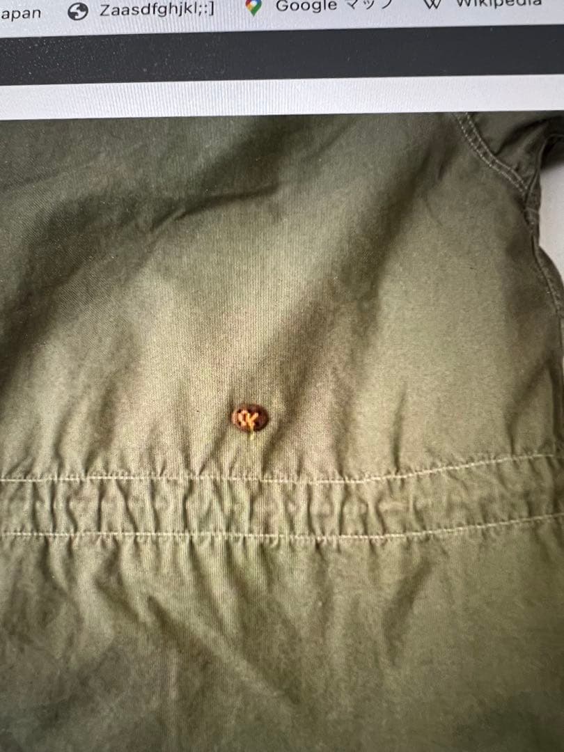 45RPM ライナー付きコットンミリタリーコート