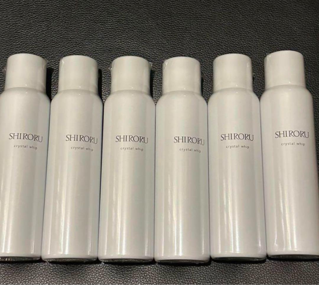 美品‼️新品未開封 SHIRORU洗顔料 6本セット