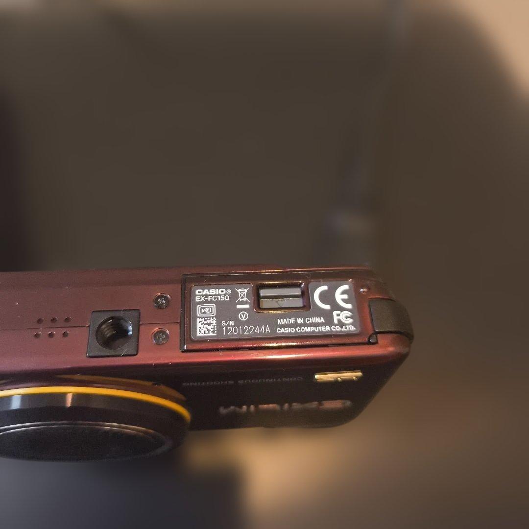 CASIOHIGHSPEED EXILIM EX-FC150RDハイスピード撮影