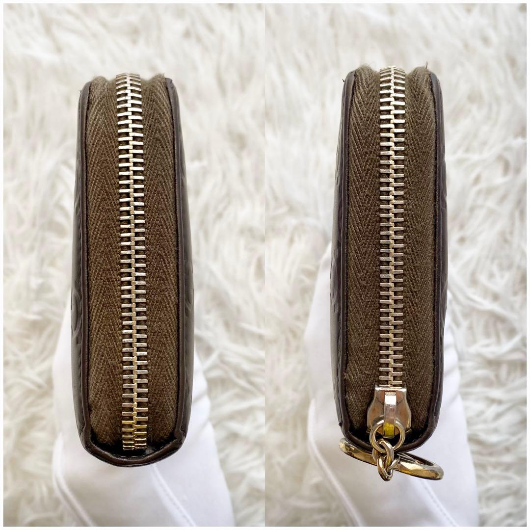 グッチ 長財布 ラウンドファスナー インターロッキング GGロゴ 大容量