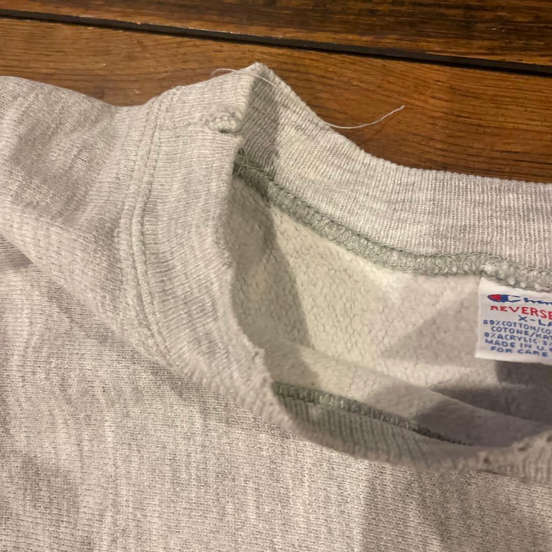 チャンピオン リバースウィーブ 90s 無地 トレーナー XL USA製