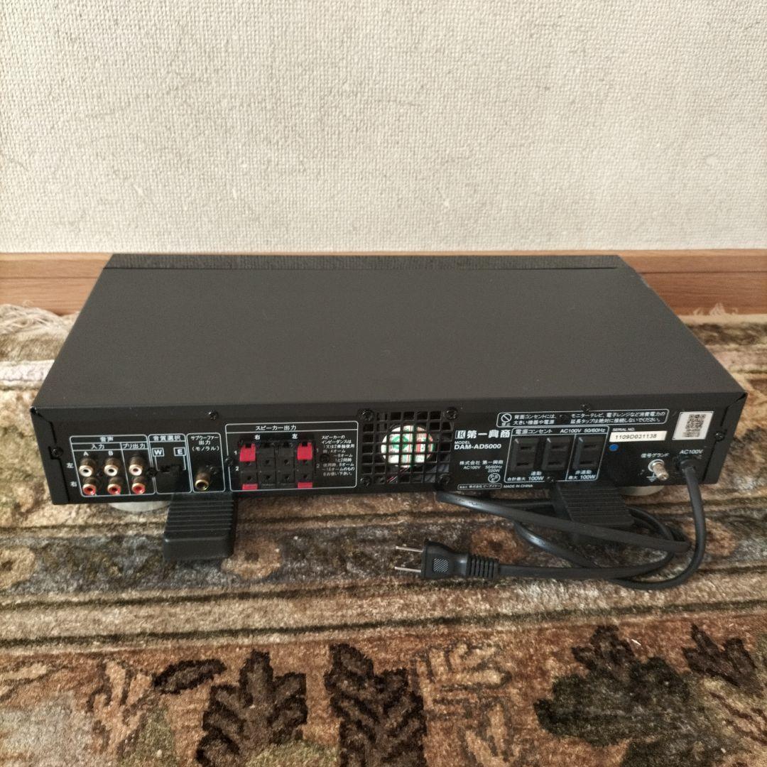 カラオケDAM ステレオパワーアンプ DAM-AD5000