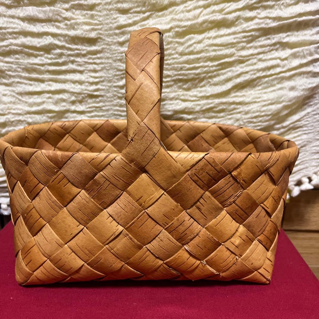 Galina ガリーナ さんの白樺かご　フィンランド